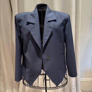 Classic Navy Women's Blazer Jacket